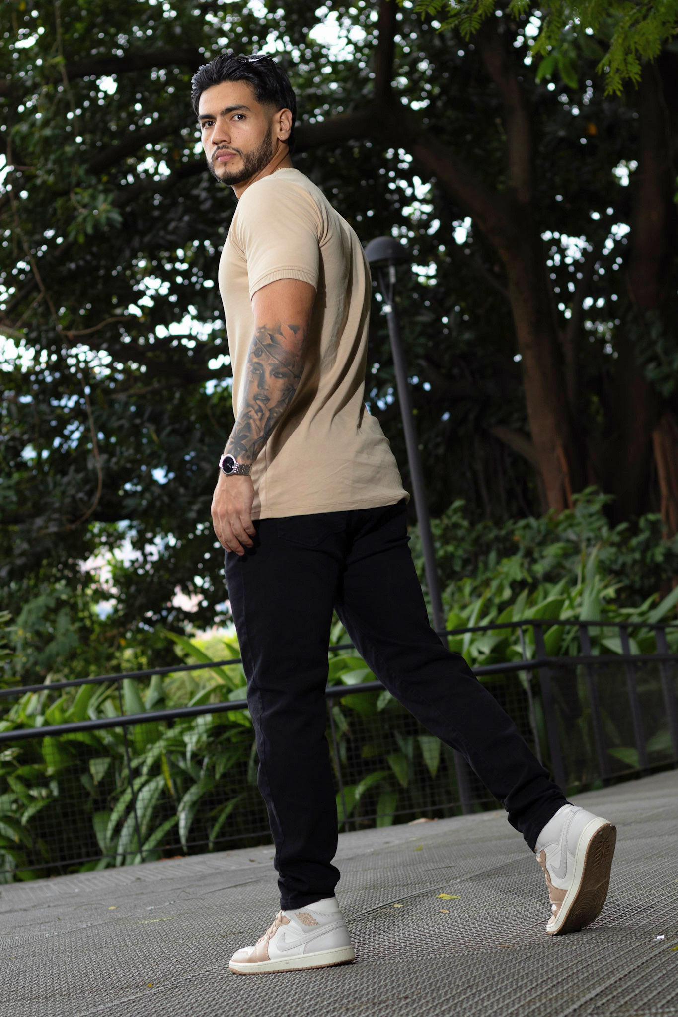 Jean Hombre Negro Slim Fit