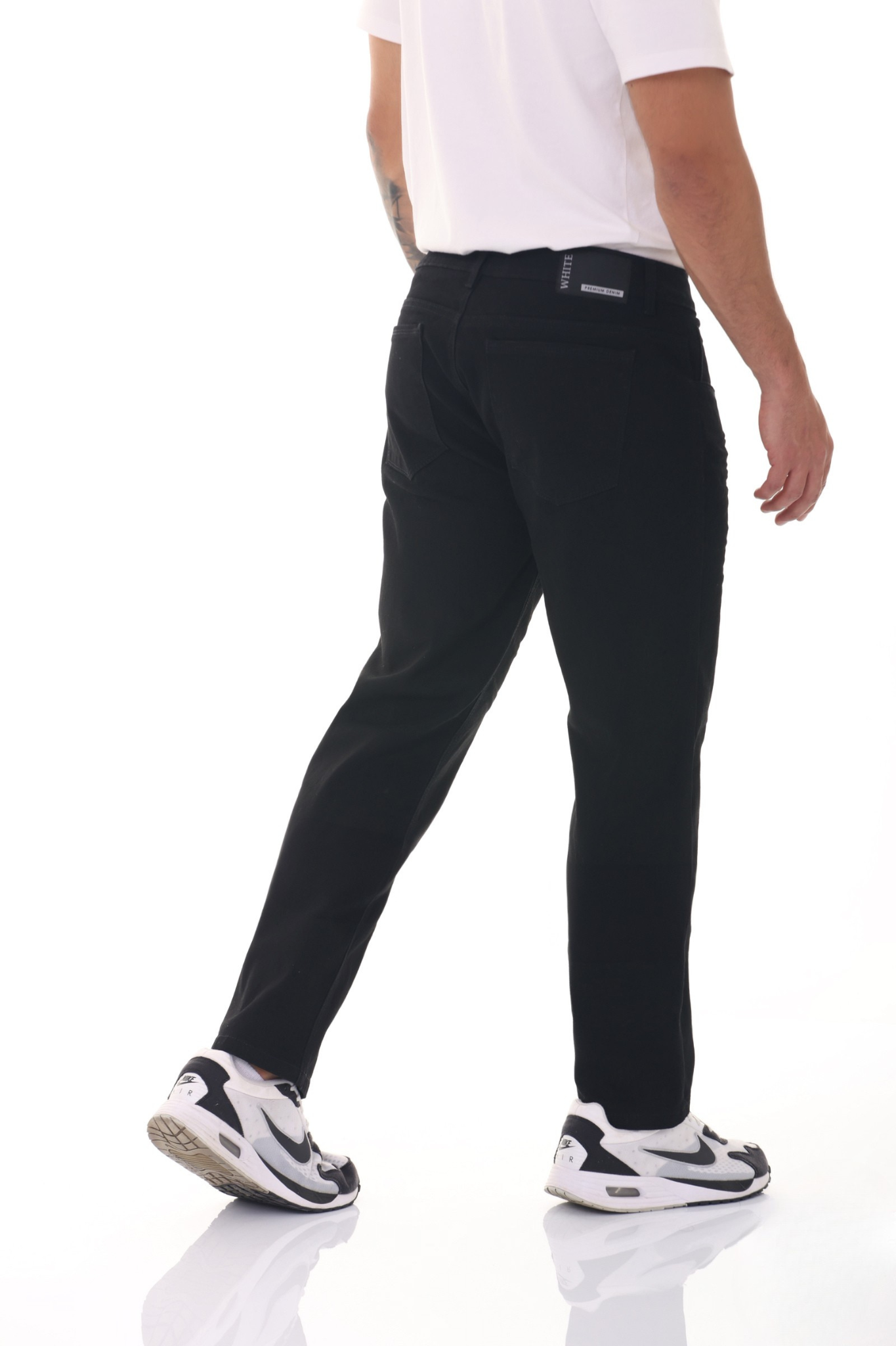 Jean Hombre Negro Corte Slim