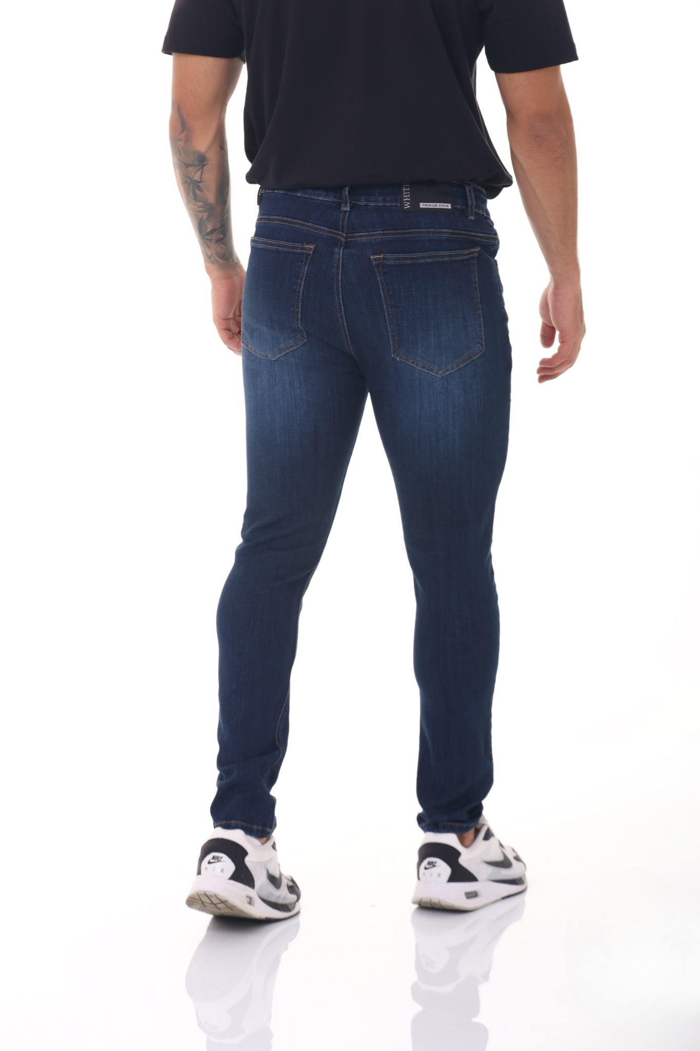 Jean Hombre Azul Oscuro Corte Slim