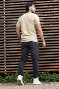 Jean Hombre Negro Slim Fit